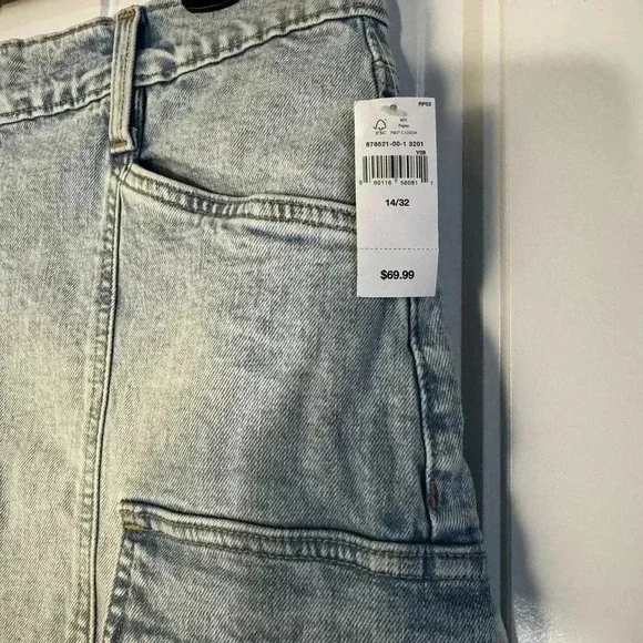 Gap Stone Washes Denim Cargo Mini Skirt NWT - Picture 7 of 11